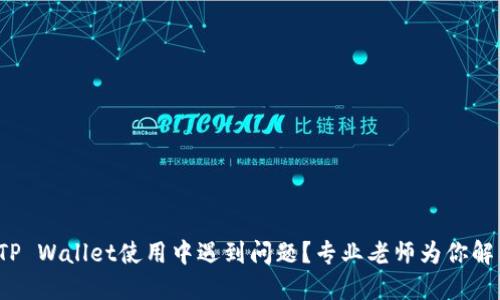在TP Wallet使用中遇到问题？专业老师为你解答！